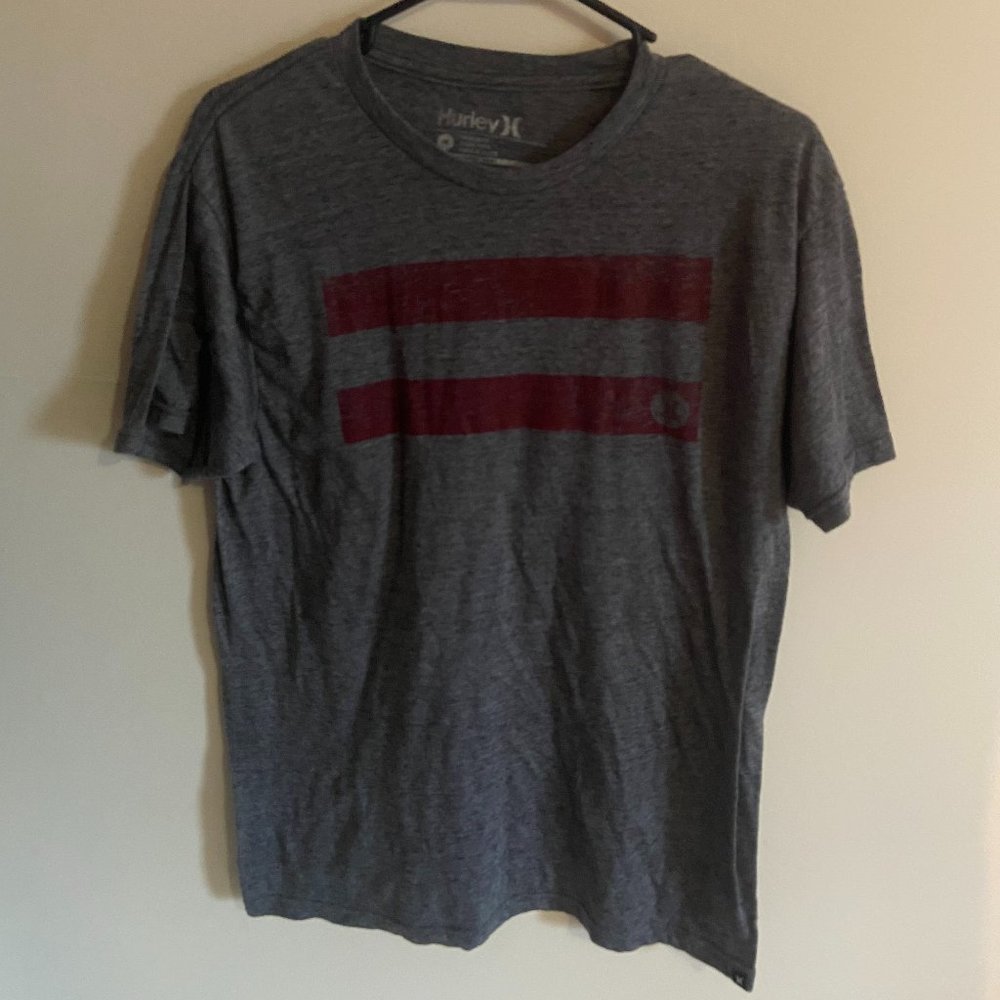 Hurley 2 Stripe T Shirt